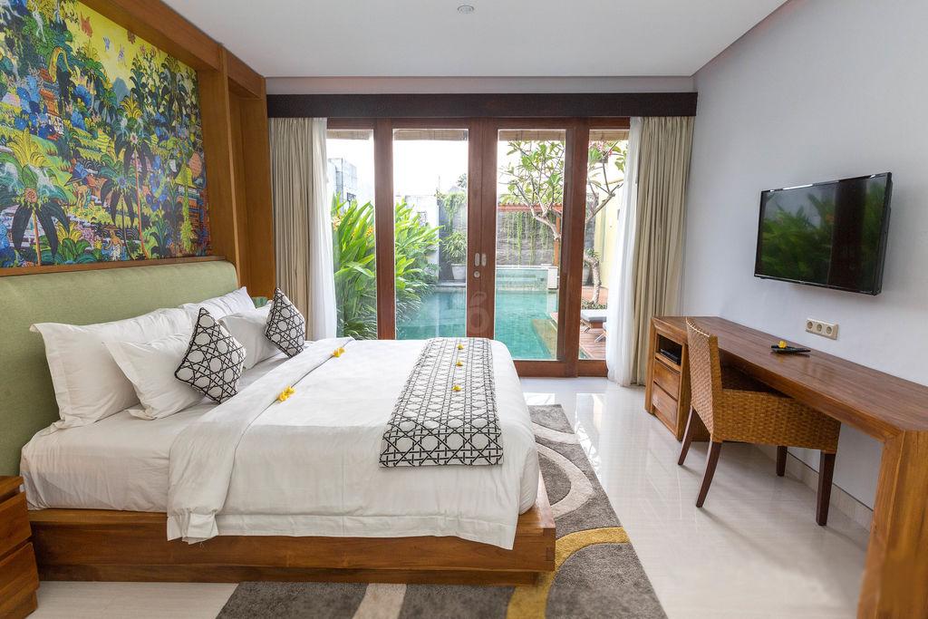Pradha Villas Seminyak Exterior photo